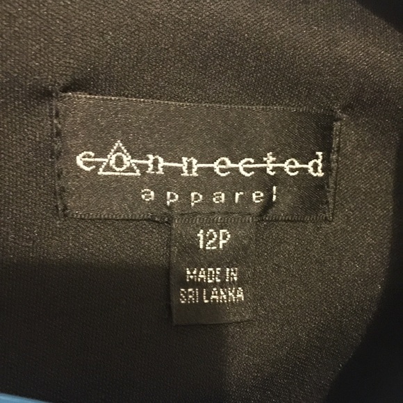 Blue patterned petite dress - Picture 3 of 3